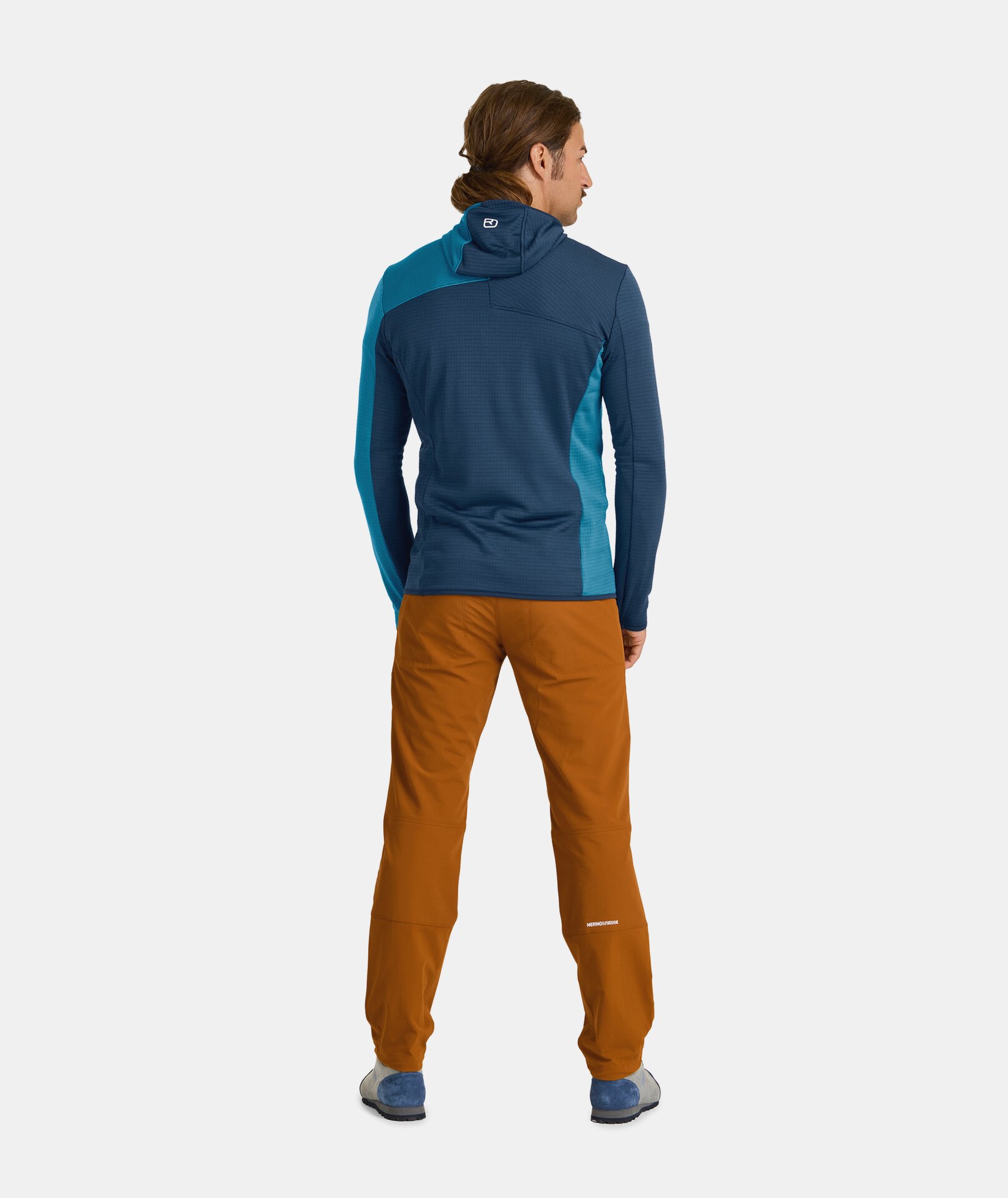 ポロン ORTOVOX FLEECE LIGHT GRID ZN HOODY M | Pullover | ORTOVOX